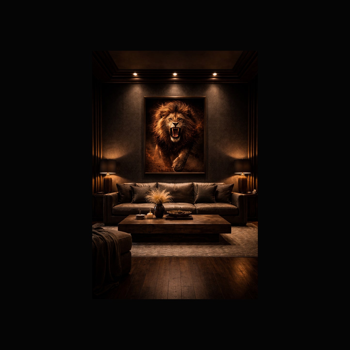 Obsidian Lion