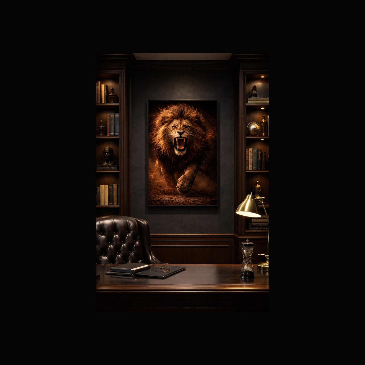 Obsidian Lion