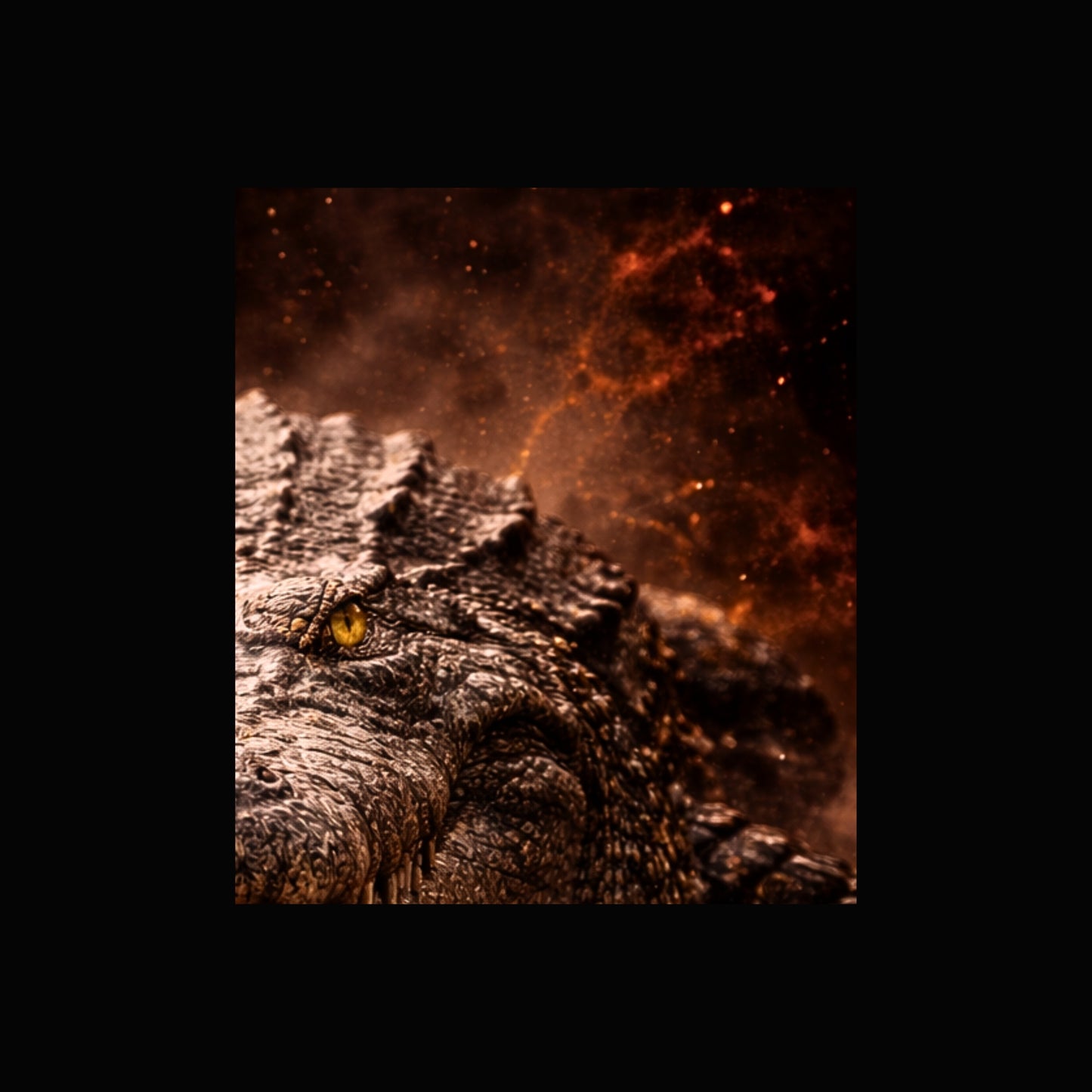 Obsidian Crocodile